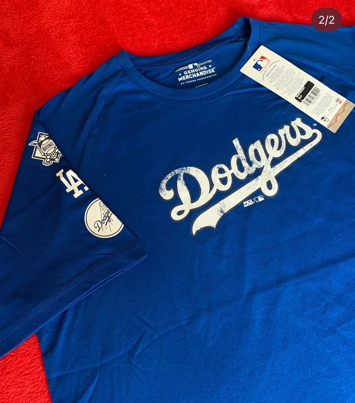 Polera MLB LA Dodgers Azul