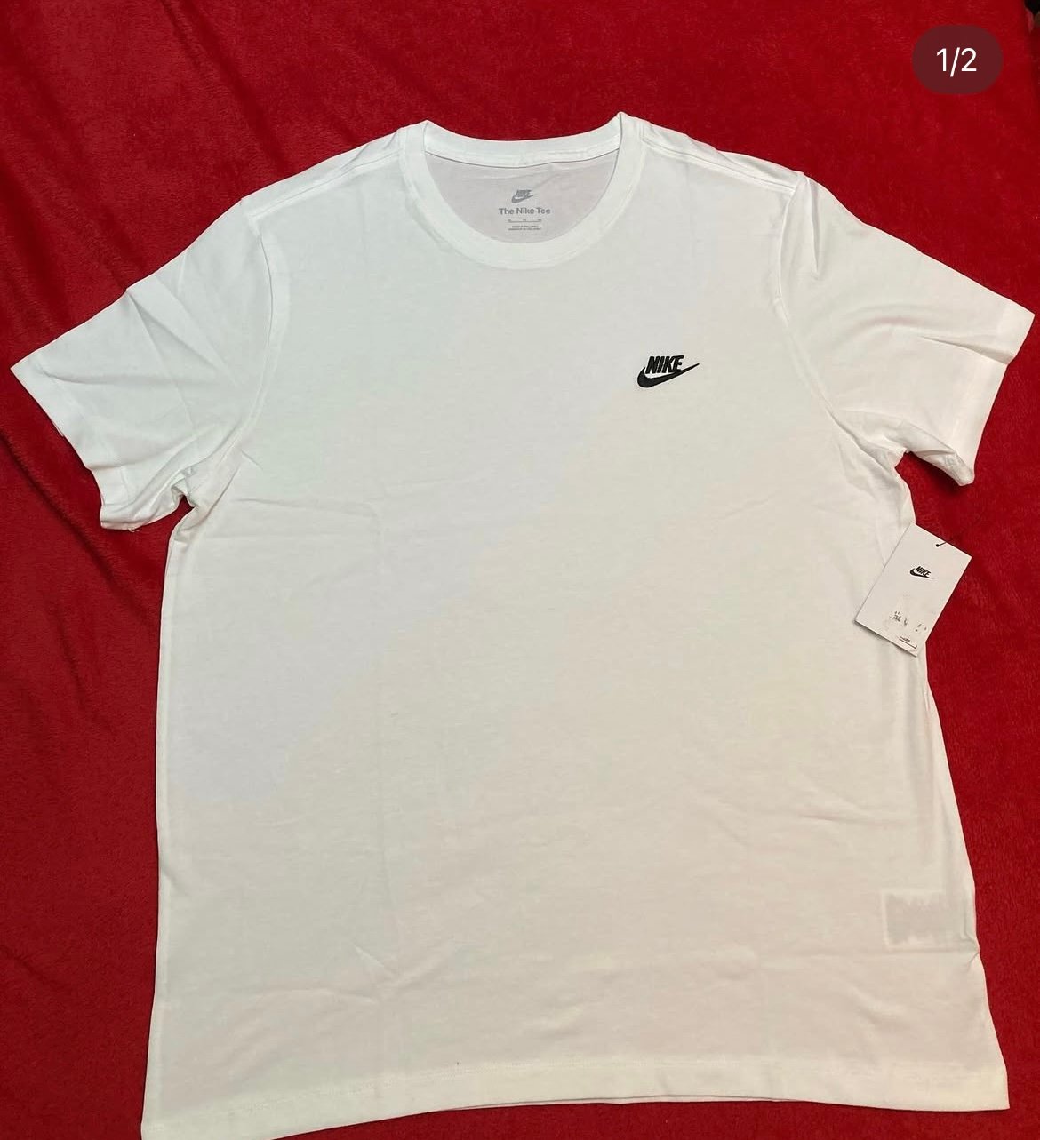 Polera Nike Club Blanco