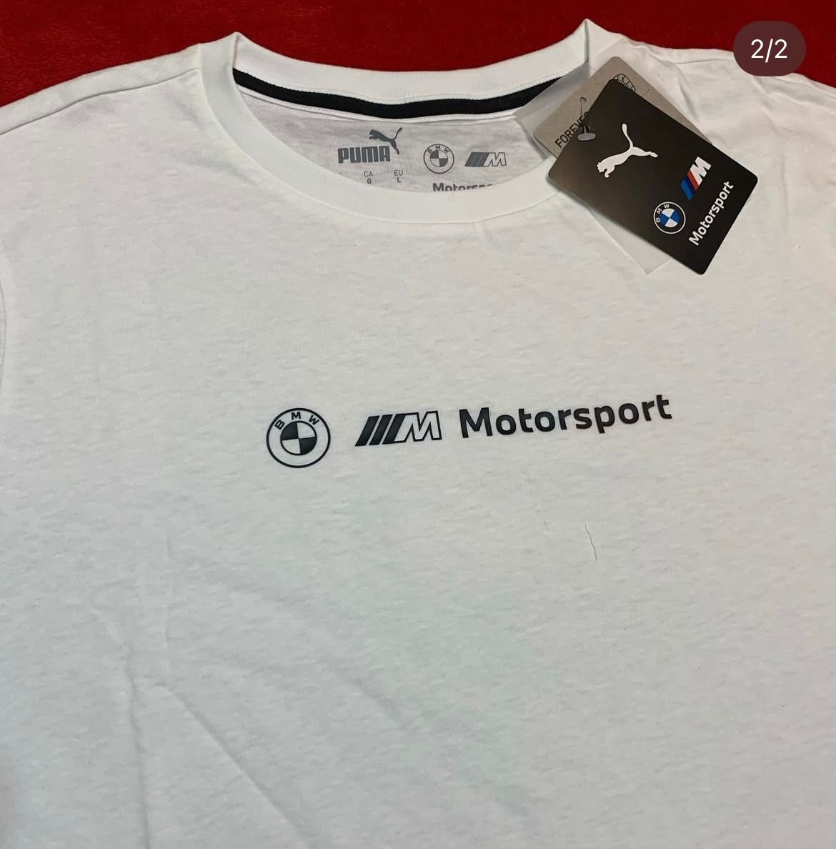 Polera Puma BMW Motorsport Blanco