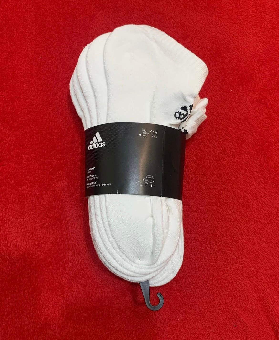 Calcetas Adidas Sixpack Blanco