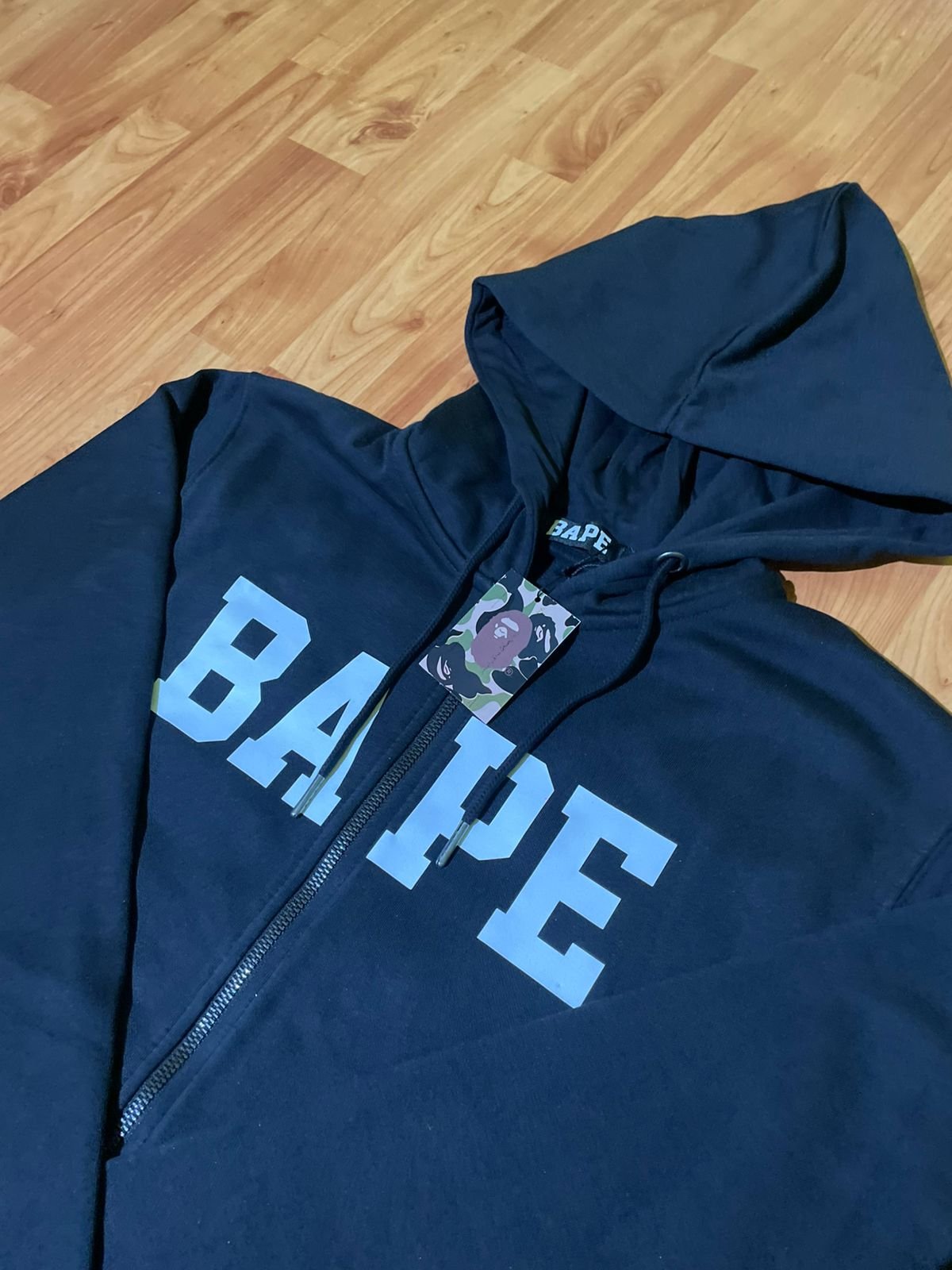 Poleron BAPE A Bathing Ape Negro